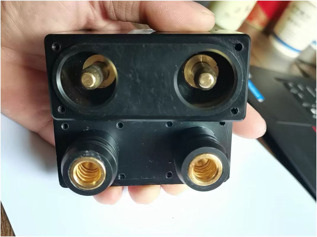 Waterproof lithium battery connector