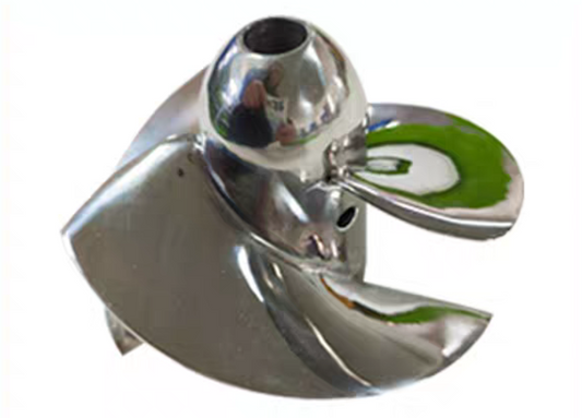 Metal propeller impeller 100mm stainless steel for mini jetboat and jetboard