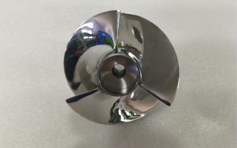 Metal propeller impeller 100mm stainless steel for mini jetboat and jetboard