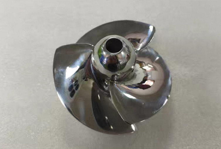 Metal propeller impeller 100mm stainless steel for mini jetboat and jetboard